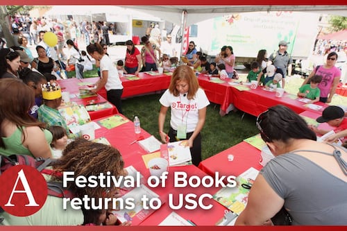 Bookworms unite: Festival of Books returns to USC