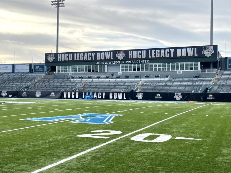 Photo of the stadium where the HBCU Legacy Bowl is held.