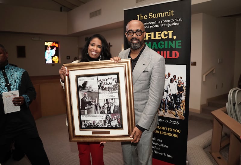 Areva Martin, Esq., Rev. Dr. Frederick Douglass Haynes III.