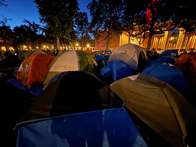 Photo from the encampment