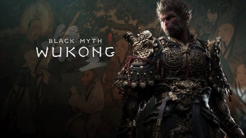 Black Myth Wukong’s cover page of Wukong in an armor.