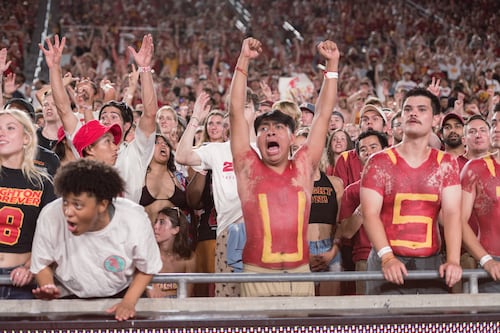 USC students hyped for big house matchup