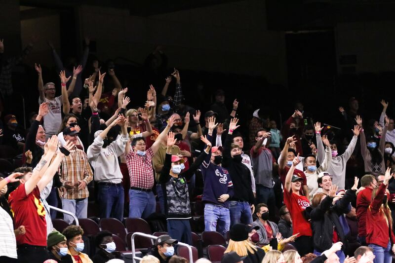 USC Men's Basketball plays against Arizona State.