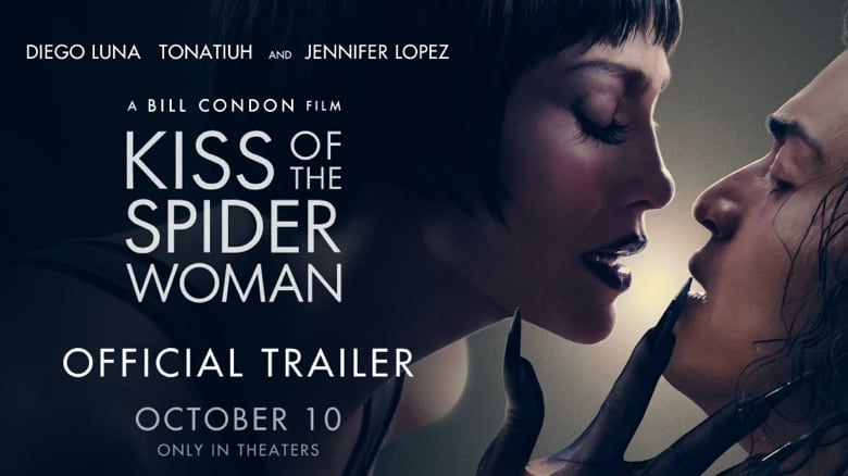 The official poster of the film Kiss of the Spider Women