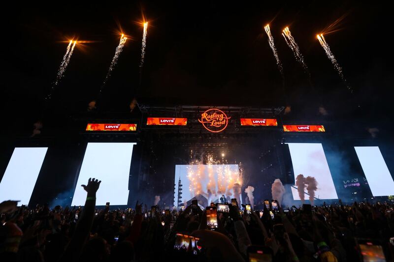 Photographs of the best moments from Rolling Loud 2023