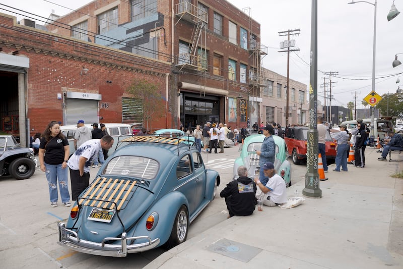 Vintage car meet