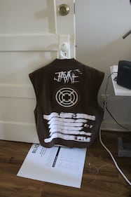 Photo of handmade vest.