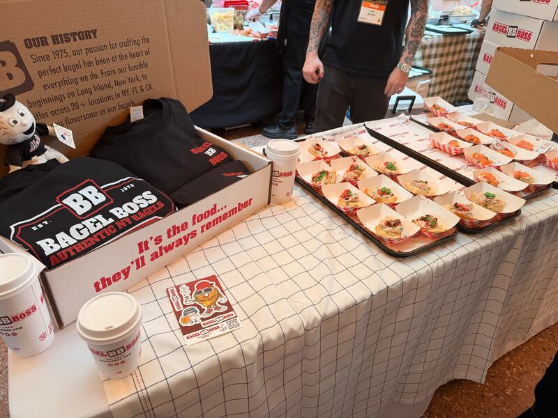 Bagels and merch