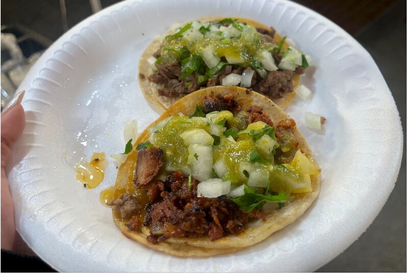 two tacos