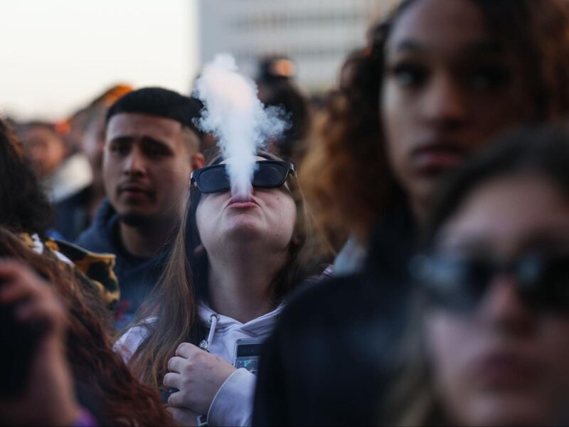 Photographs of the best moments from Rolling Loud 2023
