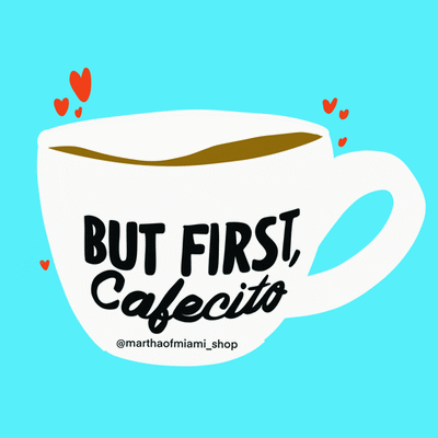 Gif of coffee cup