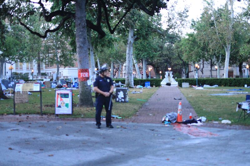 Photo from the encampment