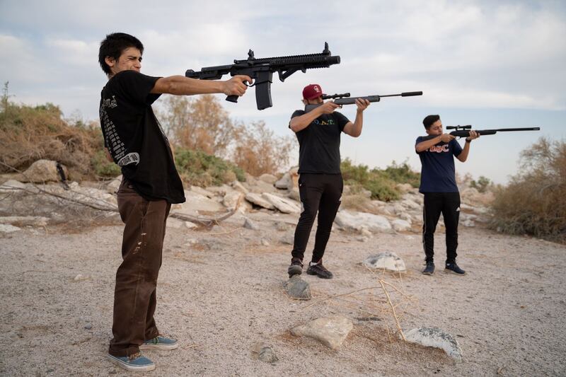 Photos of the Salton Sea.