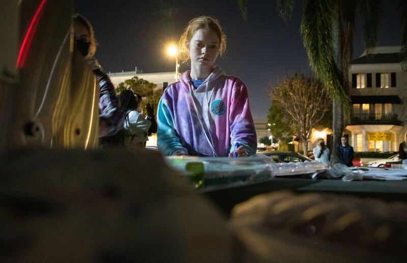 A selection of photos from the photo story "PHOTOS: USC community confronts assaults in Greek life."