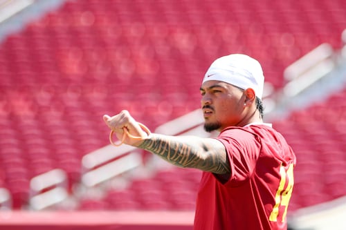 USC football balancing excitement after historic win