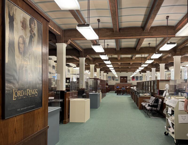 Photo of the USC Cinematic Arts Library