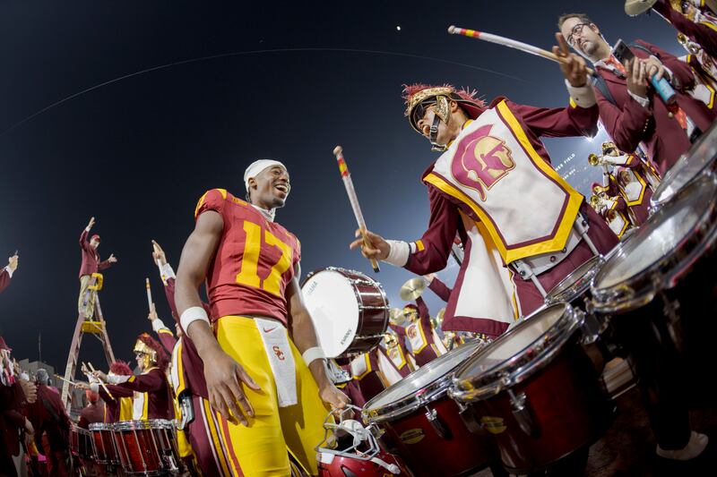 Football player and drummer