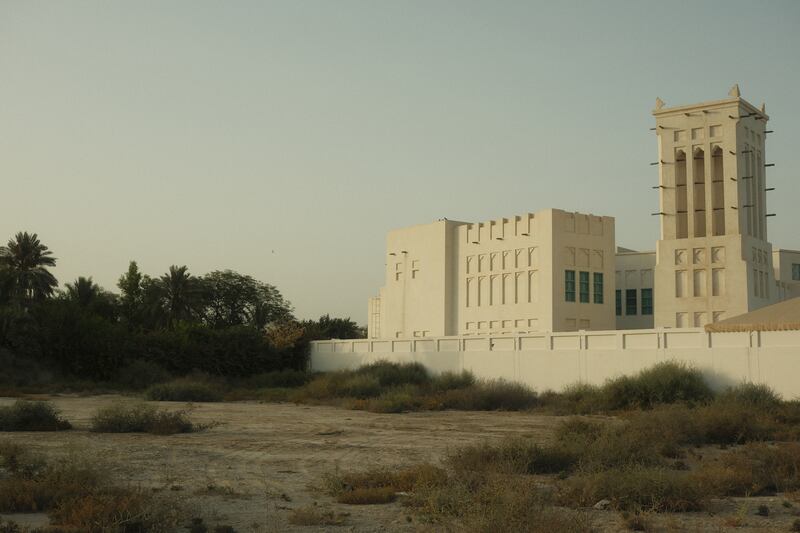 Pictures of an old-style traditional house in Bahrian