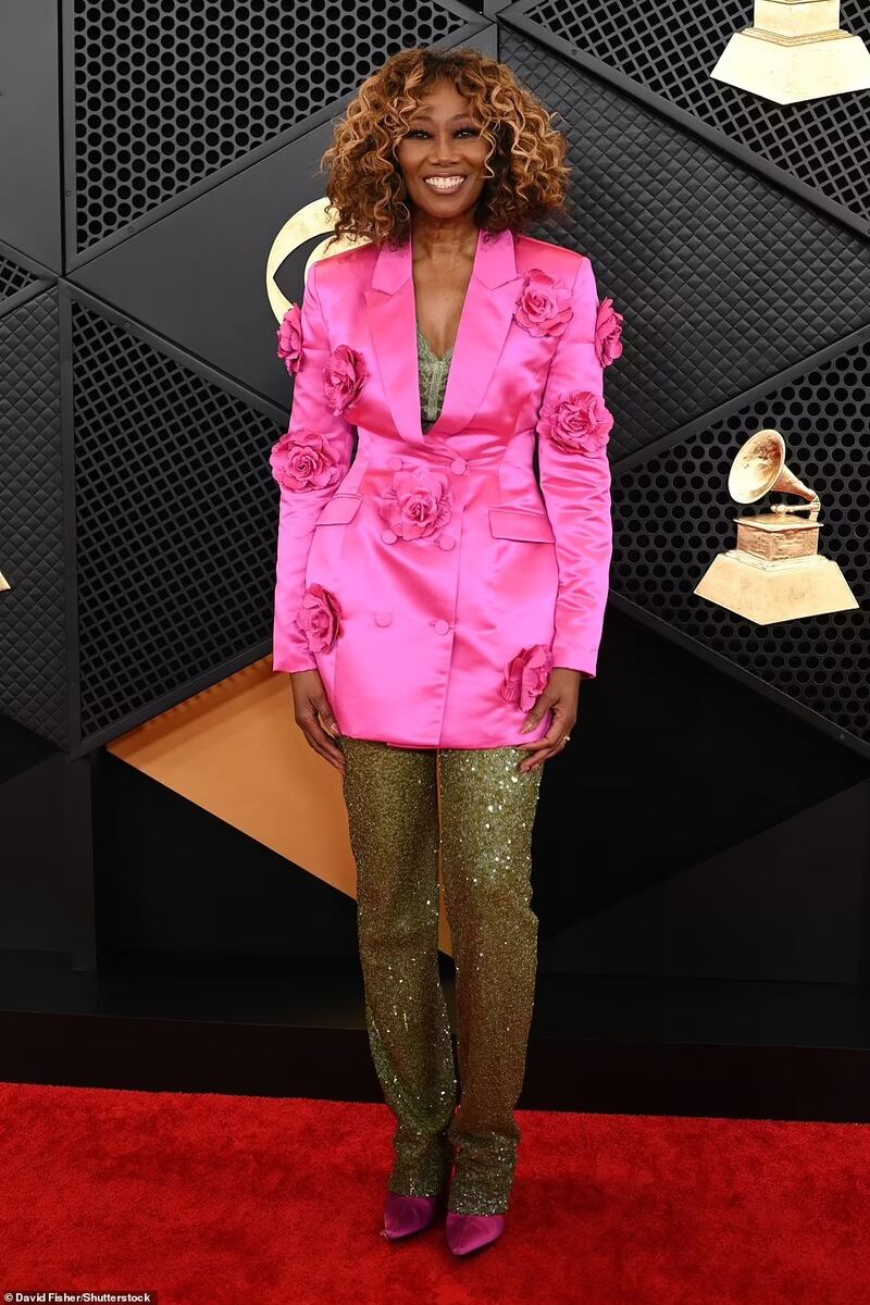 Yolanda Adams on the Grammys 2024 red carpet
