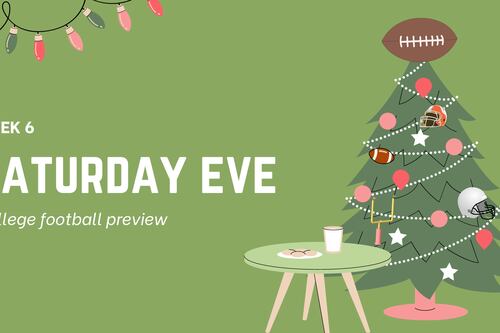 Saturday eve, Week 6