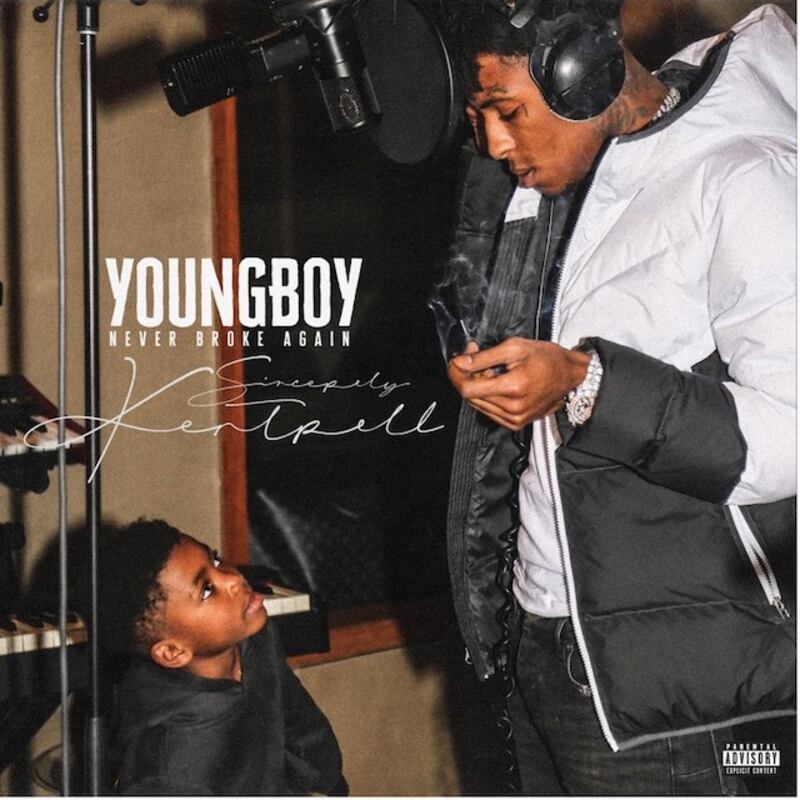 "Sincerely, Kentrell" by YoungBoy Never Broke Again cover art