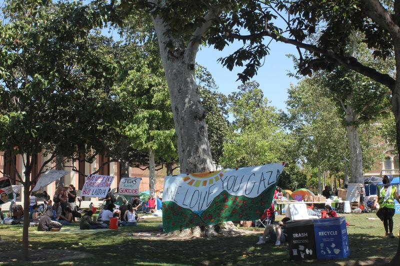 Image of the encampment
