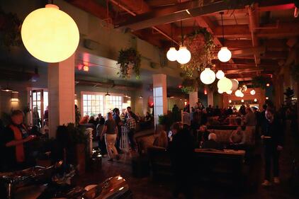 Katie Porter's watch party took place in Long Beach.