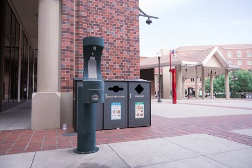 USC’s next step toward carbon neutrality and zero waste: No plastic bottles