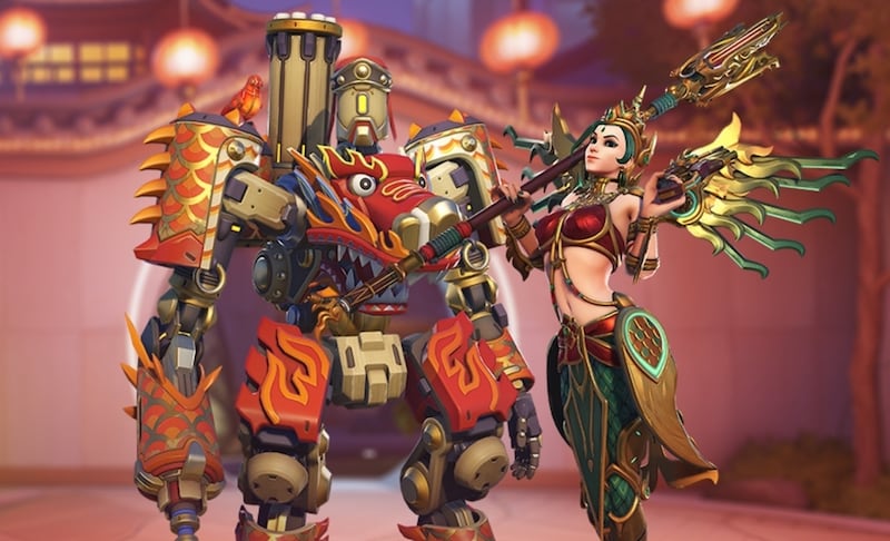New skin of bastion and mercy