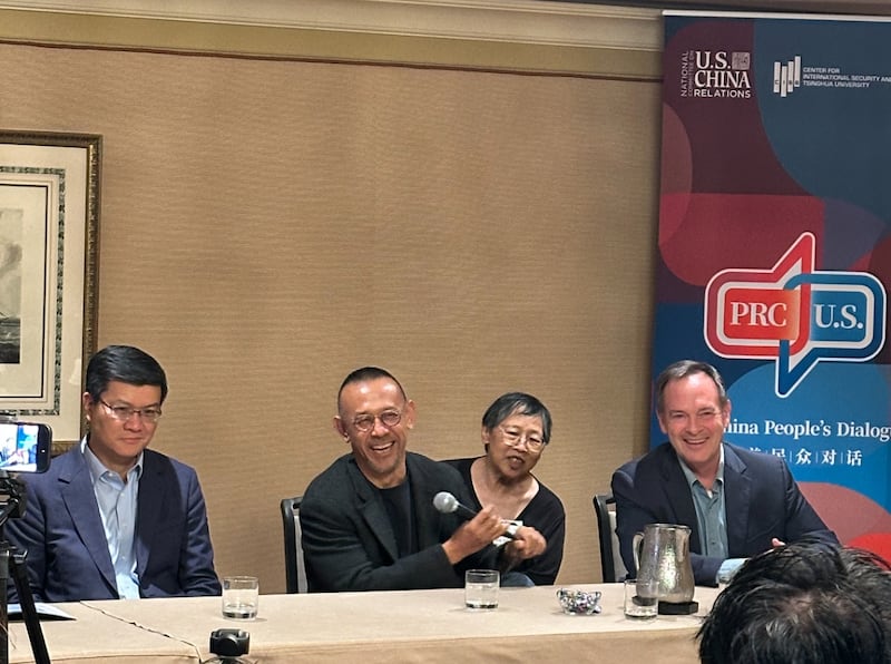 Guest speakers answered questions from the journalists