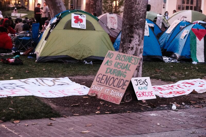 Image of the encampment
