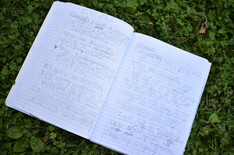 In a journal entry, the USC student writes: I grabbed breakfast to only find…it had a piece of metal in it. I got a new breakfast.”