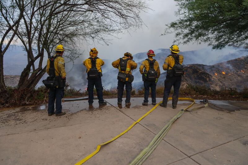 Photographs of the Fairview Wildfire in Hemet, CA. The fire burned over 25,000 acres and threatened hundreds of homes in the area.
