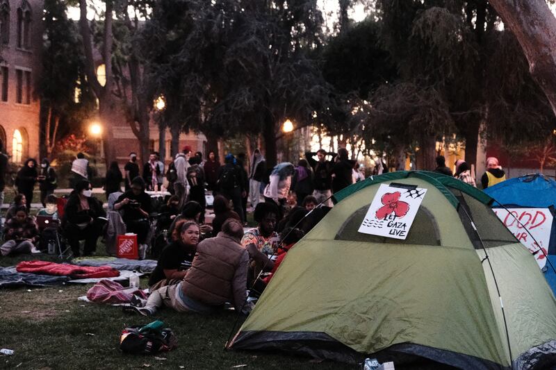 Image of the encampment