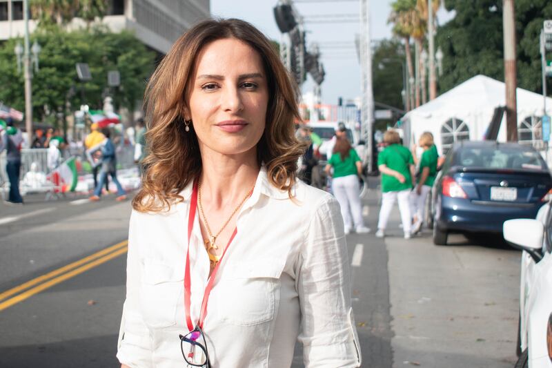 Negar Karamati is one of the organizers for the protest.