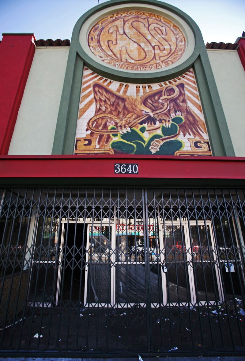 Photo of a mural in East Los Angeles.