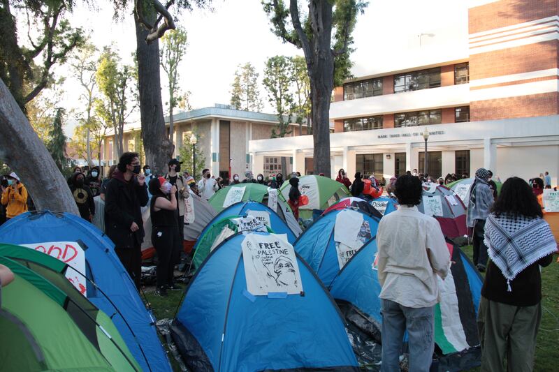 Photo from the encampment