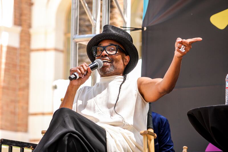 Billy Porter at the Los Angeles Times Festival of Books.