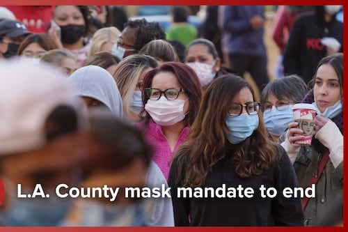 Indoor mask mandate to expire in L.A. County