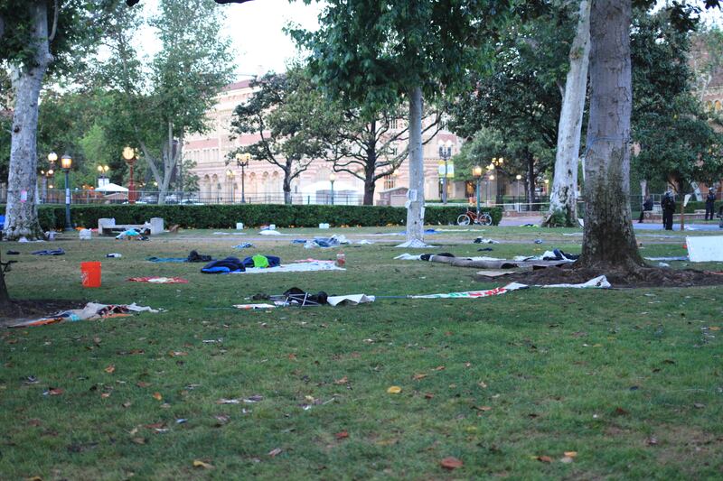 Photo from the encampment