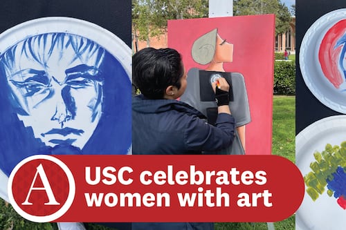 Students celebrate women at ‘Birds of No Nation’ art event