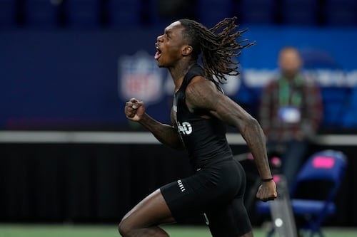 BREAKING NEWS: Texas WR Xavier Worthy breaks NFL Combine 40-yard dash record