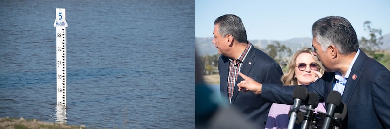 Cardenas points out the storage capabilities and a level of water containing 18 feet of water. “That means the spreading grounds and over time are going to make enough water to sustain millions of people for generations to come,” Cardenas said.