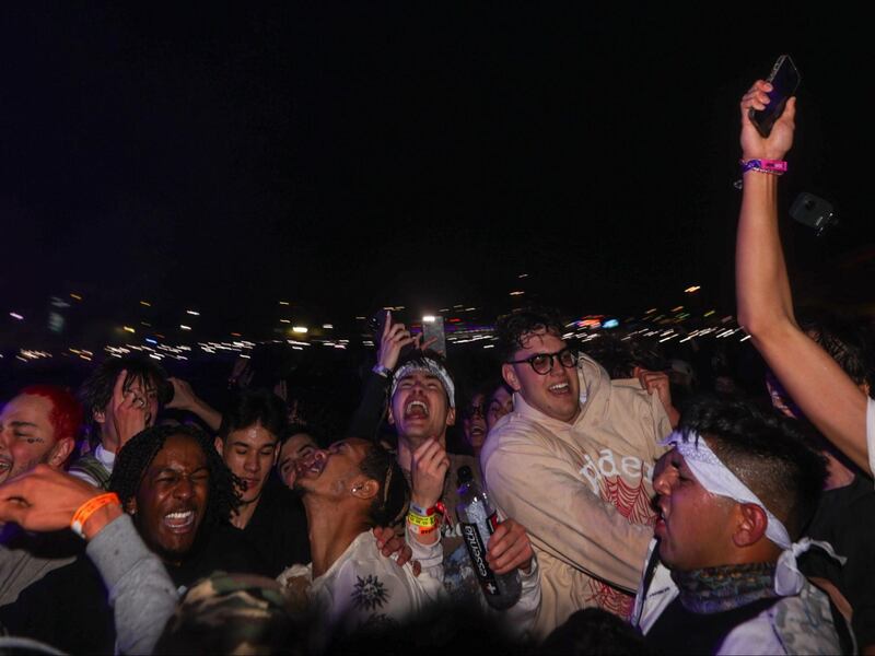 Photographs of the best moments from Rolling Loud 2023