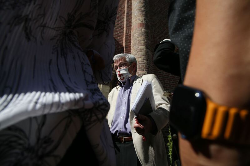 A selection of photos from the photo story "PHOTOS: USC community confronts assaults in Greek life."