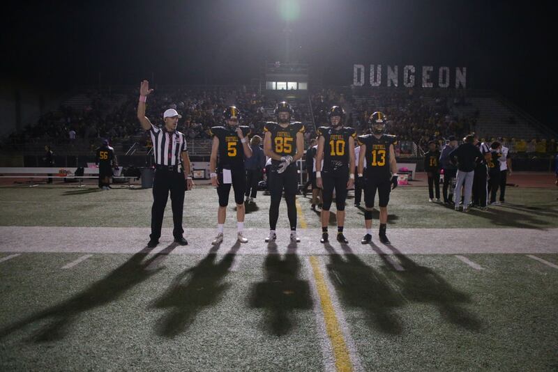 Photo of high school football player Roman Marchetti in a photo story by Yannick Peterhans.