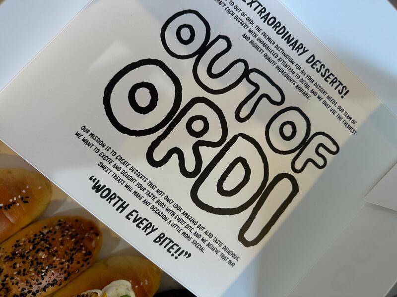 Photo of a box that says "Out of Ordi"