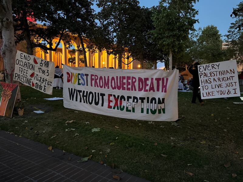 Photo from the encampment
