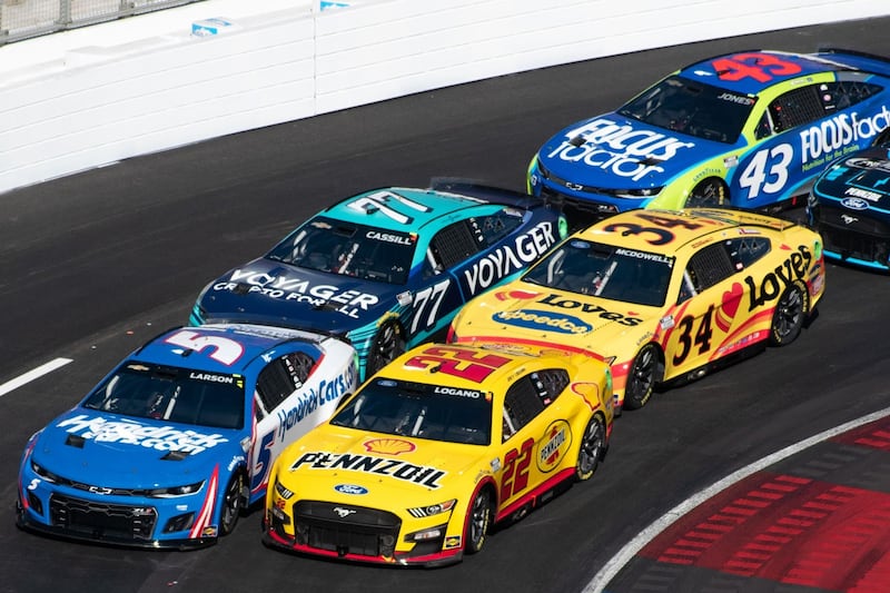 USC Annenberg Media photographs of NASCAR's Clash at Coliseum