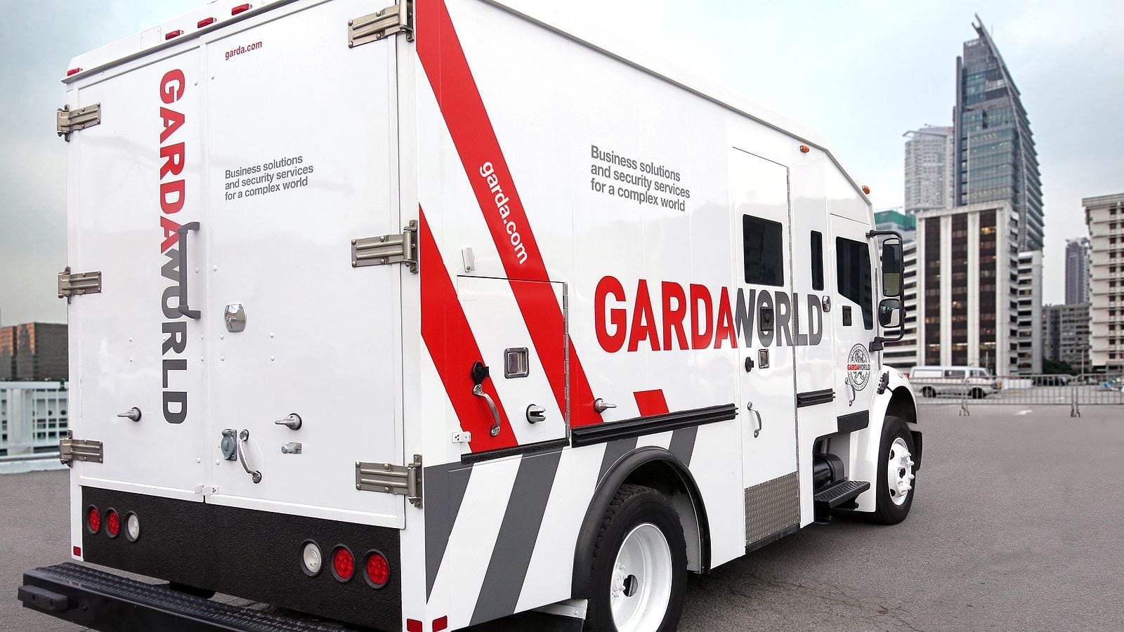GardaWorld Armored Truck.